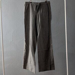 Women's Gray Banana Republic Wide Leg Trousers 2009 Sz 4